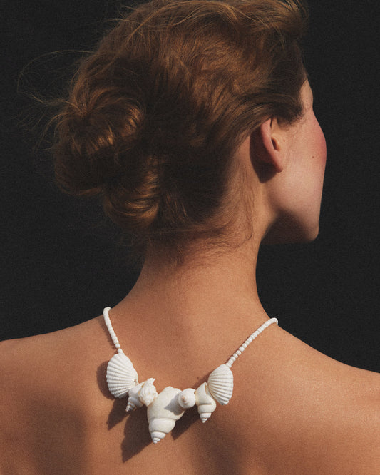 Siren Blanco Shell Necklace