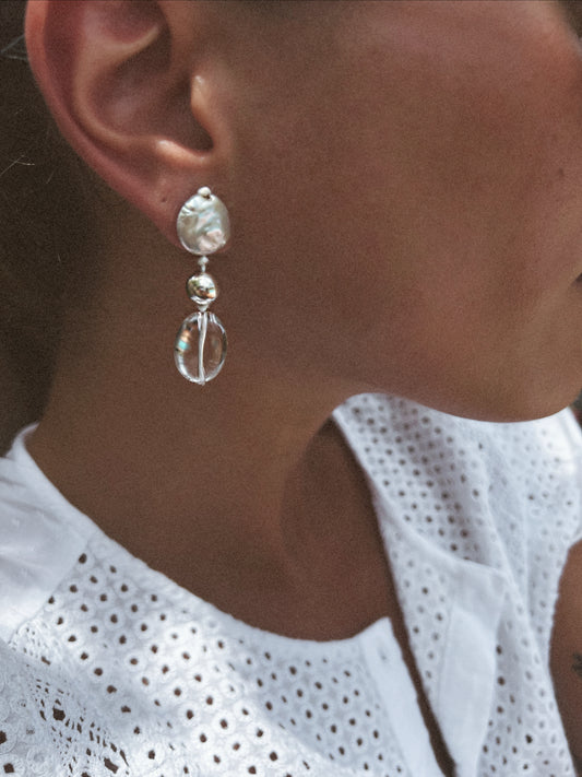 Lo Drop Quartz Earrings