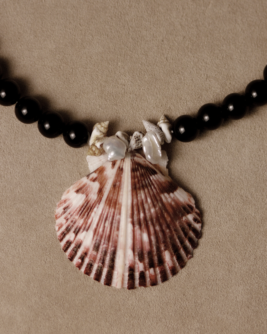 Luma Statement Shell Necklace