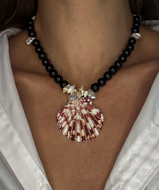 Luma Statement Shell Necklace
