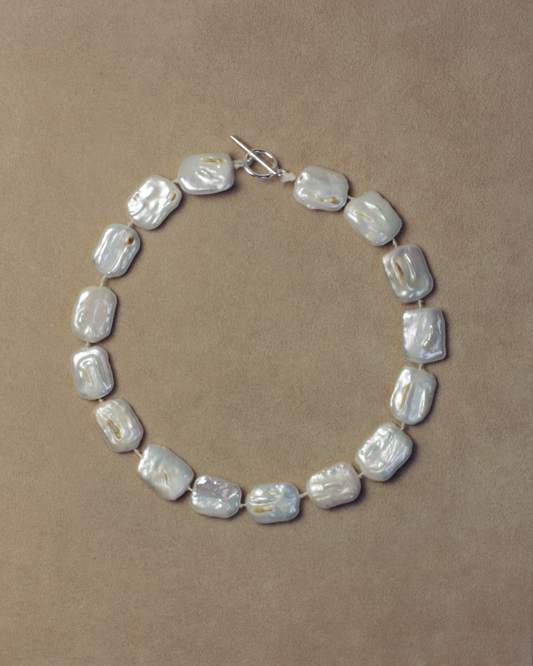 Gemma Baroque Pearl Necklace