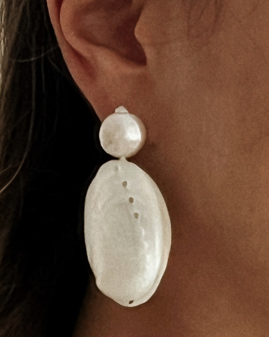 Capri Pearl Shell Earrings