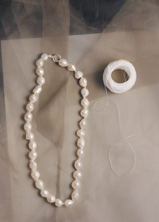 Eliza Pearl Necklace