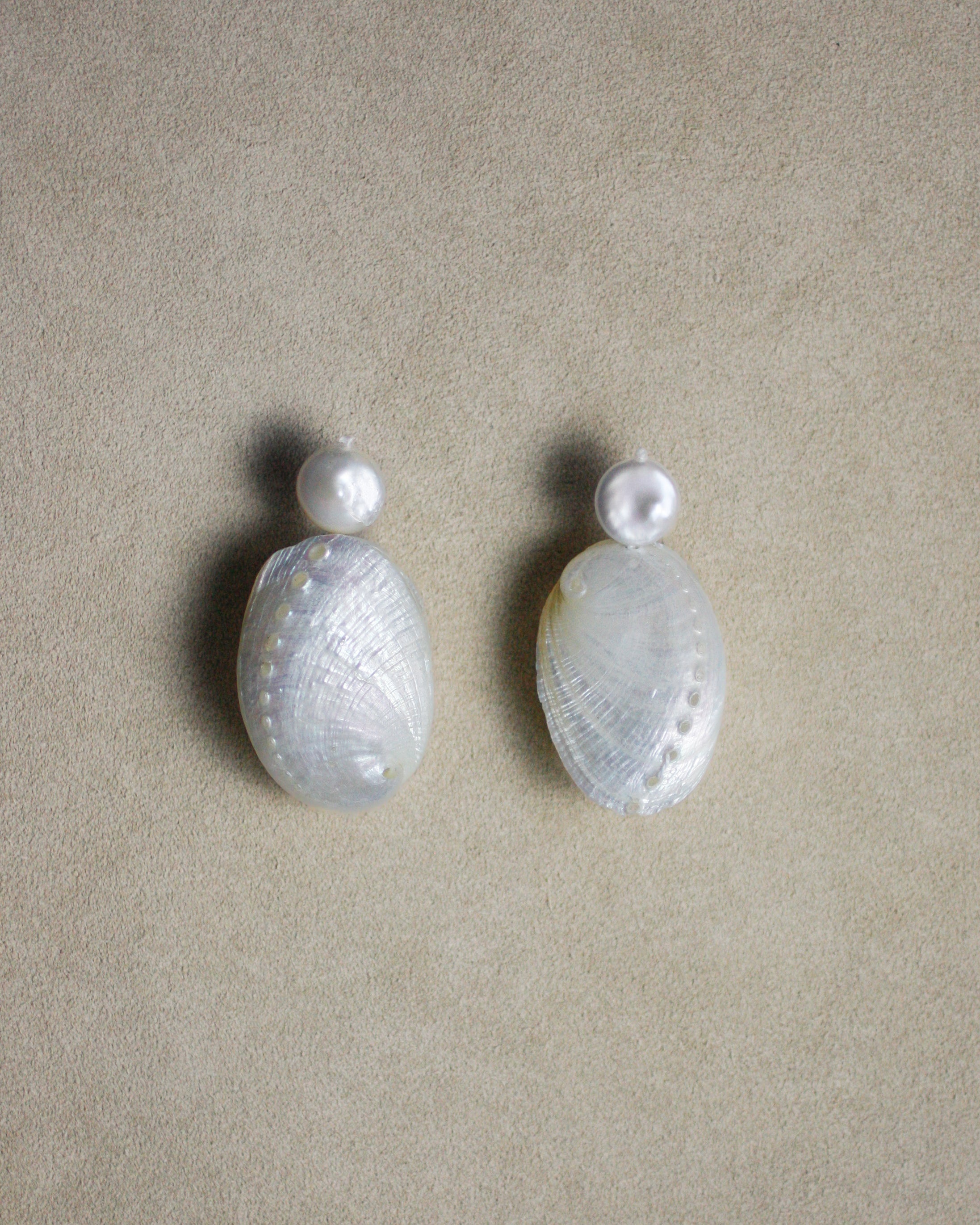 Capri Shells Capri Pearl Shell Earrings – Talia Perla