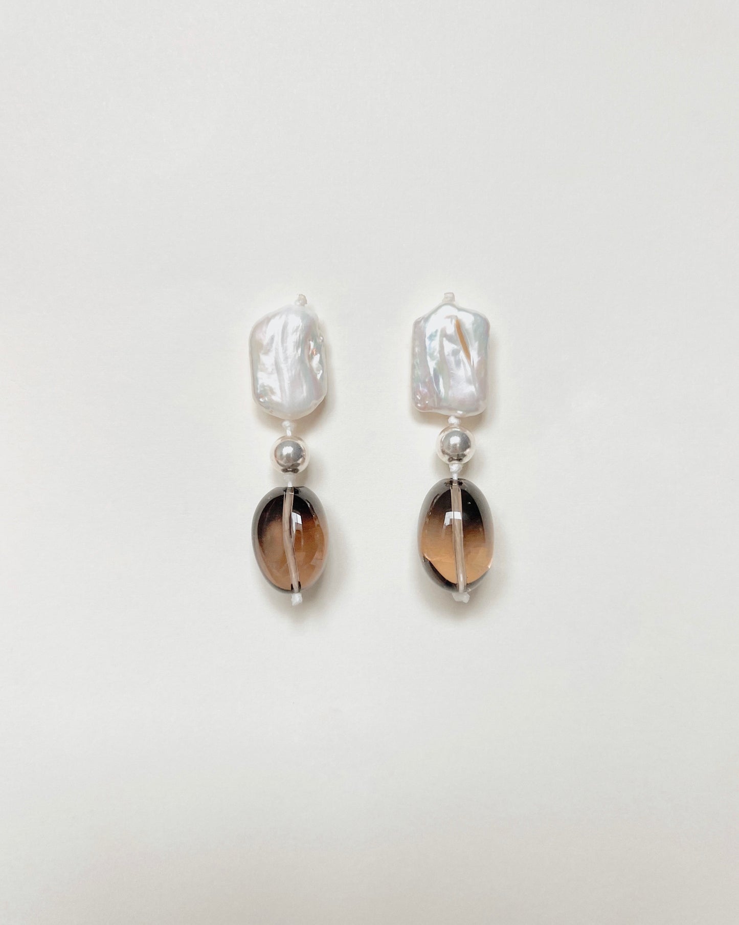 Cove Smokey Quartz Earrings