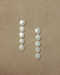 June Five Pearl Earrings