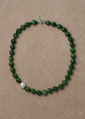 Jade Pearl Beaded Necklace