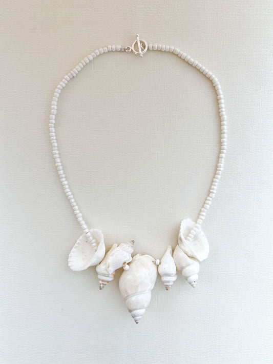 Siren Blanco Shell Necklace