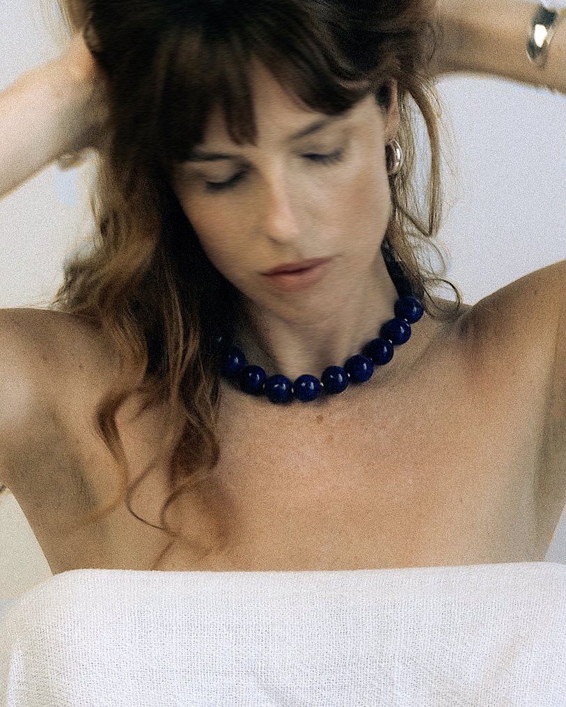 Sula Lapis Collar Necklace