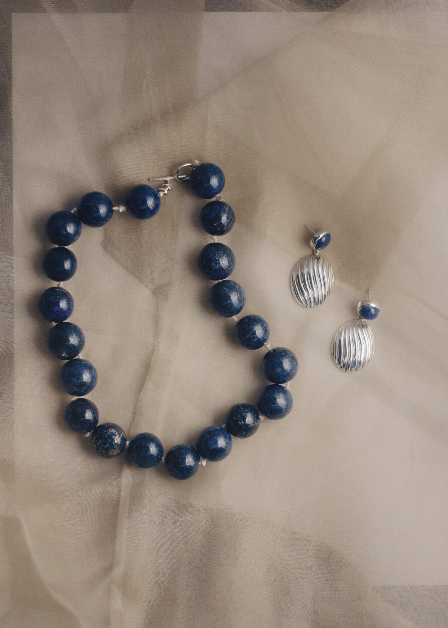 Lira Lapis Earrings