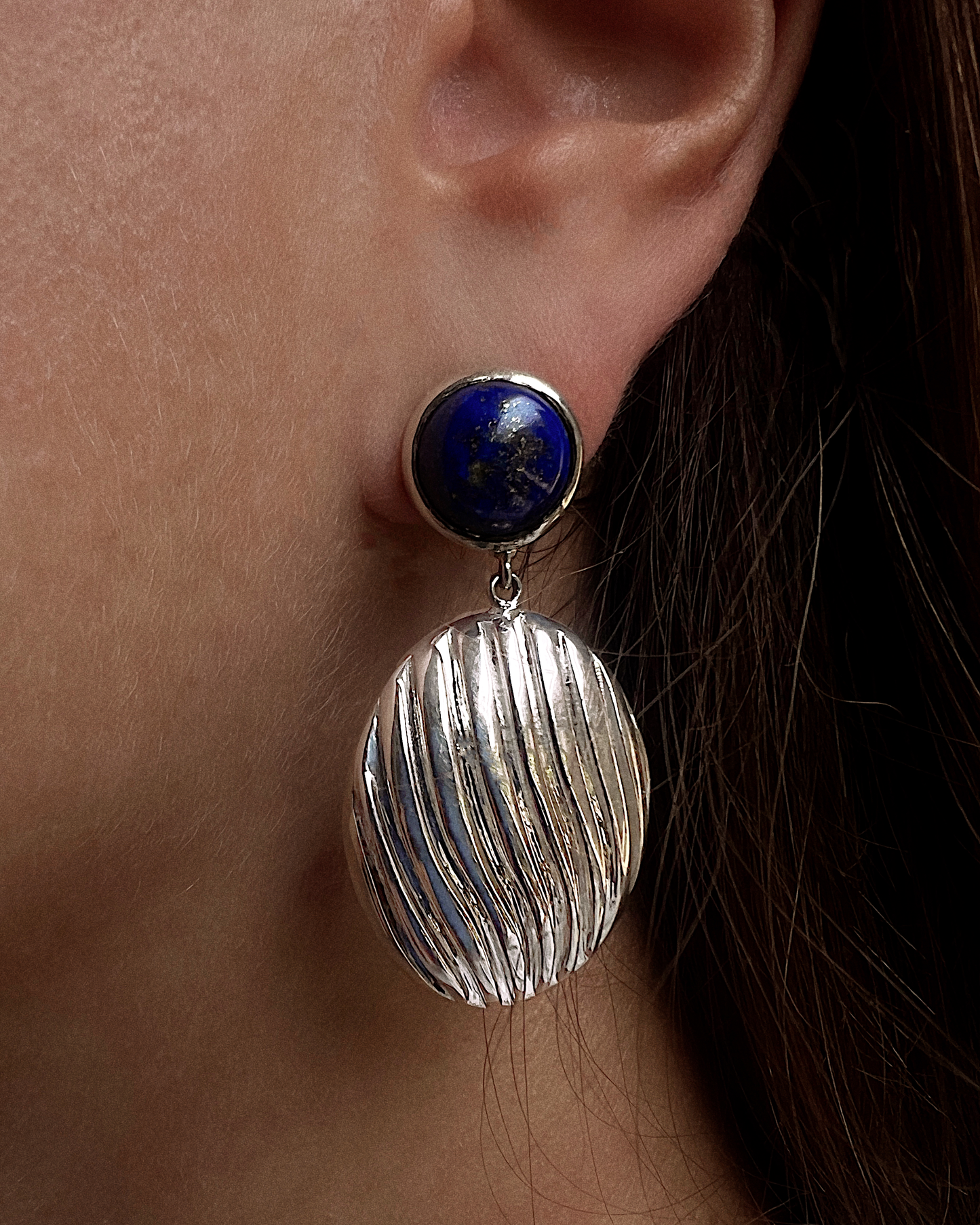 Lira Lapis Earrings